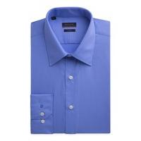 Pierre Cardin Wedgewood Plain Cotton Shirt 16 WEDGEWOOD