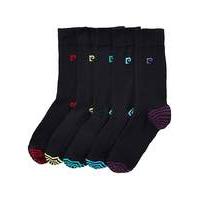 Pierre Cardin Pack of 5 Heel & Toe Socks