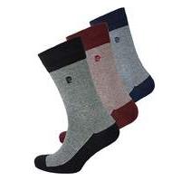 pierre cardin pack of 3 feeder socks