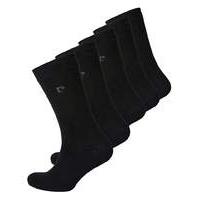 Pierre Cardin Pack of 5 Black Socks