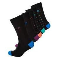 Pierre Cardin Pack of 5 Design Socks