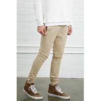 Pintucked Knit Joggers