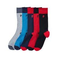 Pierre Cardin Pack of 5 Design Socks