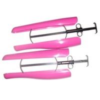 pink shoe string automatic boot shaper