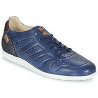 pikolinos faro m9f mens shoes trainers in blue