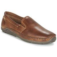 pikolinos azores mens loafers casual shoes in brown