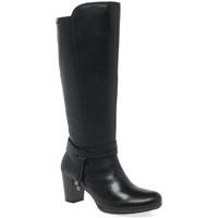 pikolinos vocal womens long boots womens high boots in black