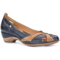 pikolinos coimbra womens court shoes womens sandals in blue