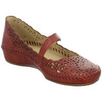 pikolinos riemchen womens shoes pumps ballerinas in red