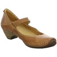 pikolinos riemchen womens court shoes in brown