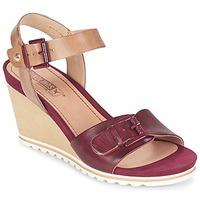 pikolinos bali womens sandals in red