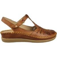 pikolinos cadaques womens sandals in brown