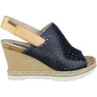 pikolinos bali sandalia cua womens sandals in blue