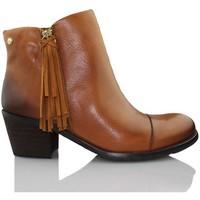 pikolinos andorra womens low ankle boots in brown