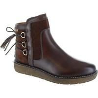 pikolinos w2h 8777 womens low ankle boots in brown