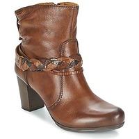 pikolinos verona w5c womens low ankle boots in brown