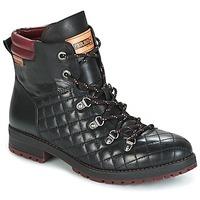 pikolinos santander w4j womens mid boots in black