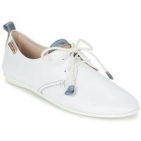 pikolinos calabria 917 womens casual shoes in white