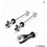 Pinhead Locks for Quick-Release Wheels - Colour: Black