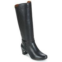 pikolinos segovia w1j womens high boots in black