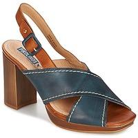 pikolinos caribe w6f womens sandals in blue