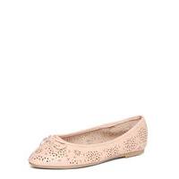 Pink Punch Out Almond Toe Pumps, Pink