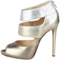 pierre cardin ew 1016 platinum argent womens sandals in yellow