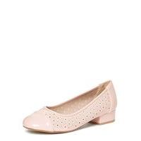 Pink Punch Hole Court Shoes, Pink