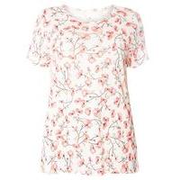 Pink Floral Diamante T-Shirt, Pink