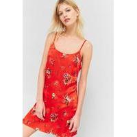 Pins & Needles Red Floral Slip Dress, RED