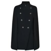 pierre balmain wool cape