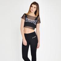 Pinapple Mesh Crop Top