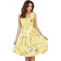 pistachio ladies frill detail knee length summer holiday dress womens  ...