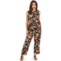 pistachio ladies printed summer holiday full length jumpsuit womens ju ...