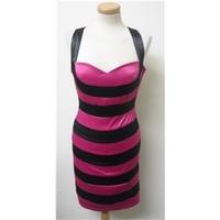 Pilot - size 8 - pink and black - Cocktail Dress