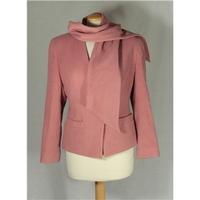 pink wool blend jacket precis petite size 10 pink jacket