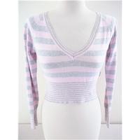 Pineapple - Size: 8 - Pink & grey - Jumper