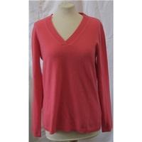 pink womens jumper l gap size l pink sweatshirt