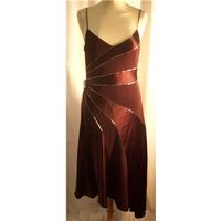 pierce fionda pierce fionda size 8 purple asymmetrical dress