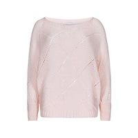 Pink Diamond Fine Knit Batwing Jumper