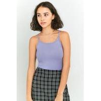 pins needles long line cami purple