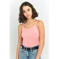 pins needles long line cami pink