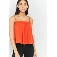 Pins & Needles Frill Edge Cami, RED