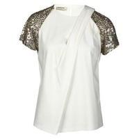 pinko ranuncolo embellished top