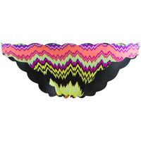 Pilyq Multicolor Tanga Swimsuit Reversible Seamless Wave Teeny women\'s Mix & match swimwear in Multicolour