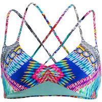 Pilyq Multicolor Bra Swimsuit Reversible Utopia Halter women\'s Mix & match swimwear in Multicolour