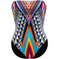 Pilyq 1 Piece Multicolor Swimsuit Inca Strapless women\'s Swimsuits in Multicolour