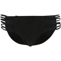 Pilyq Black Panties Swimsuit Onyx Strappy Ibiza women\'s Mix & match swimwear in black