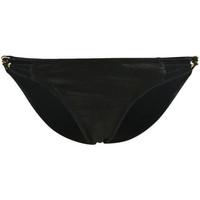 Pilyq Black Tanga Swimsuit Onyx Braided Teeny women\'s Mix & match swimwear in black