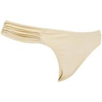 Pilyq Beige panties swimsuit bottom Keshi Pearl Fanned women\'s Mix & match swimwear in BEIGE